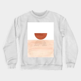 Abstract half-circle Crewneck Sweatshirt